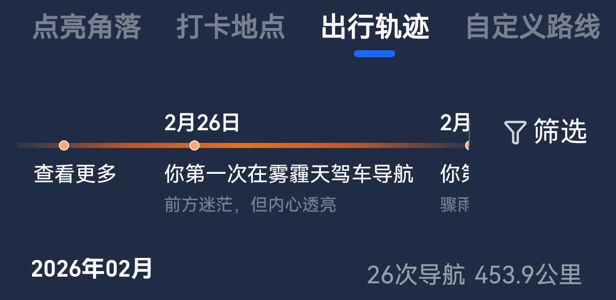 行驶里程