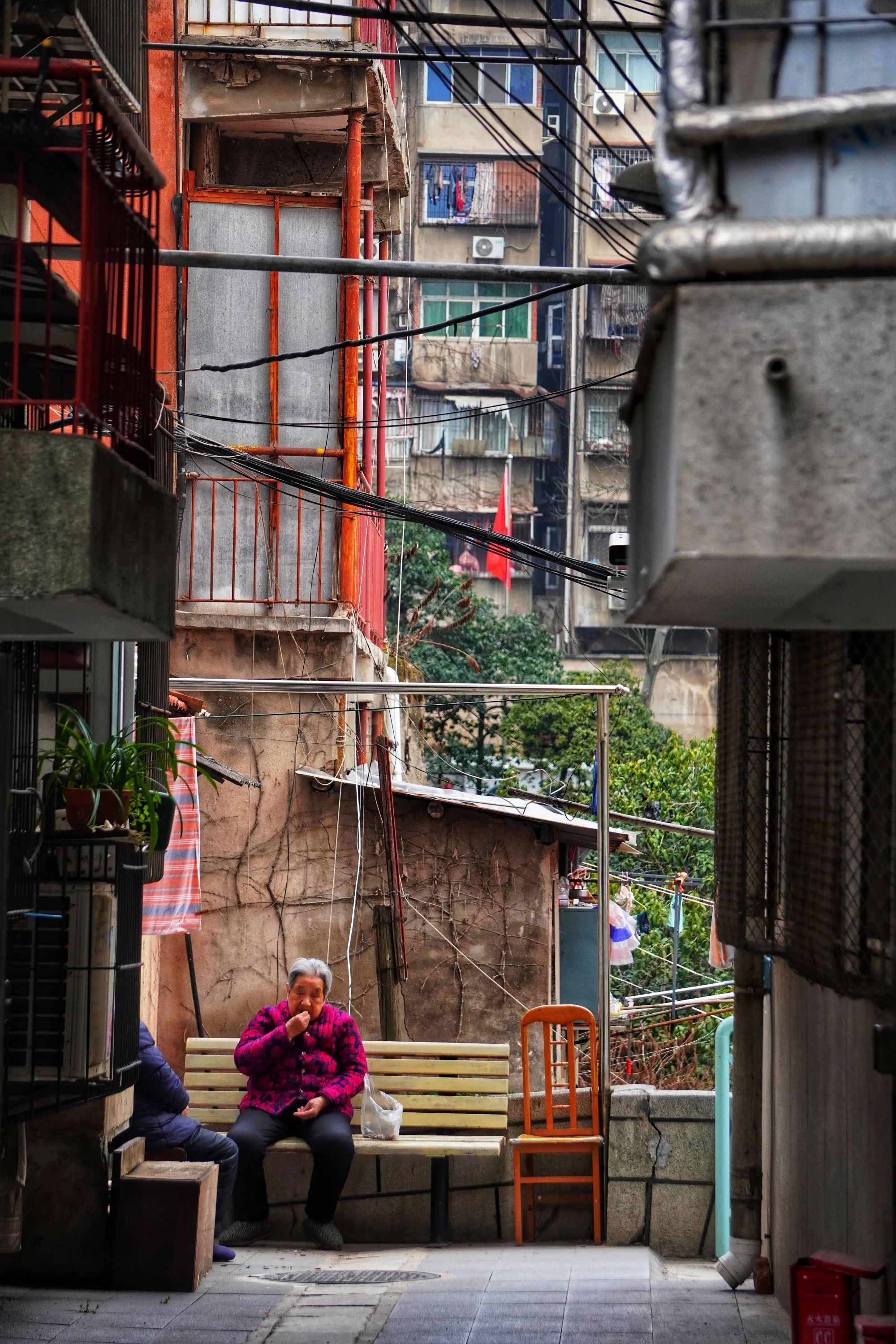 三道街里面的小巷子